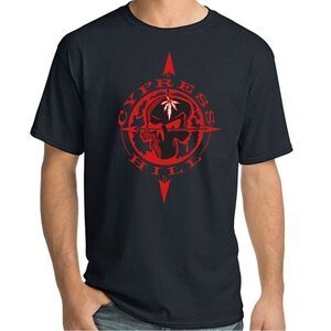 NEW- Cypress Hill- Skull & Compass" T-Shirt men's- Size Small